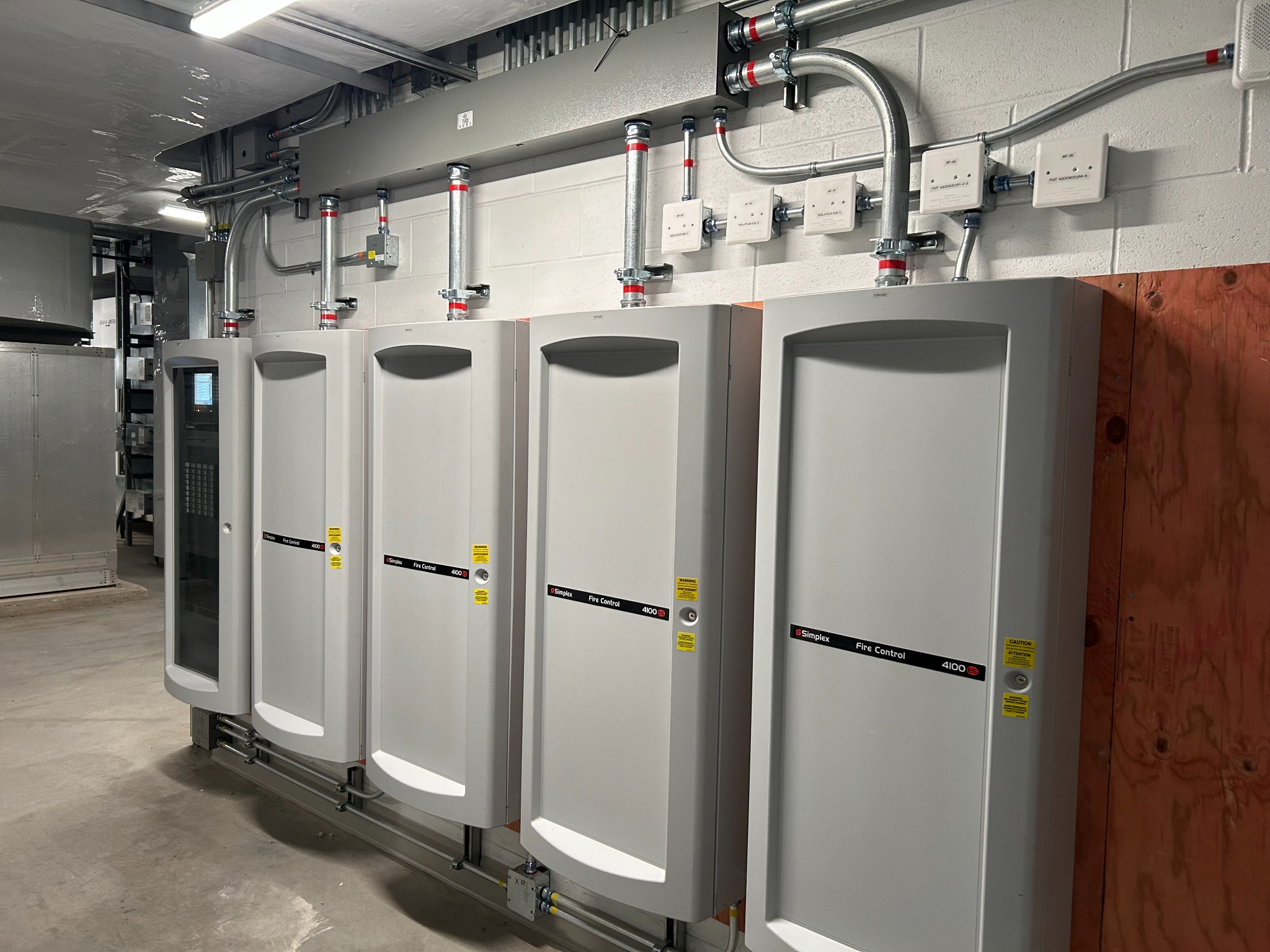 Commercial fire alarm system