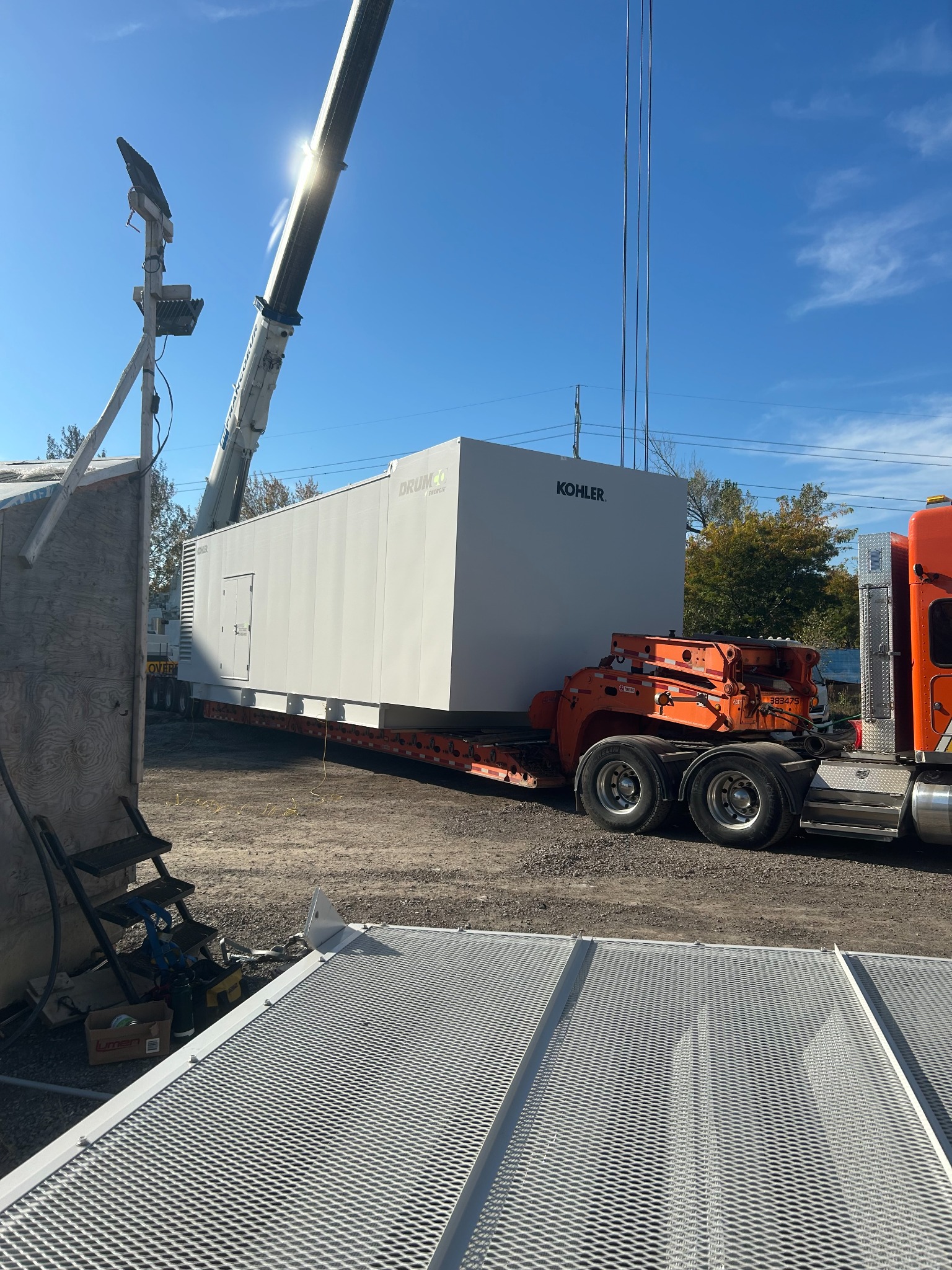 Emergency generator project for a long-term care facility (CHSLD)